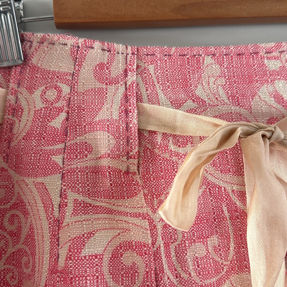 Elie Tahari Pink and white pleated skirt - Picture 10 of 16